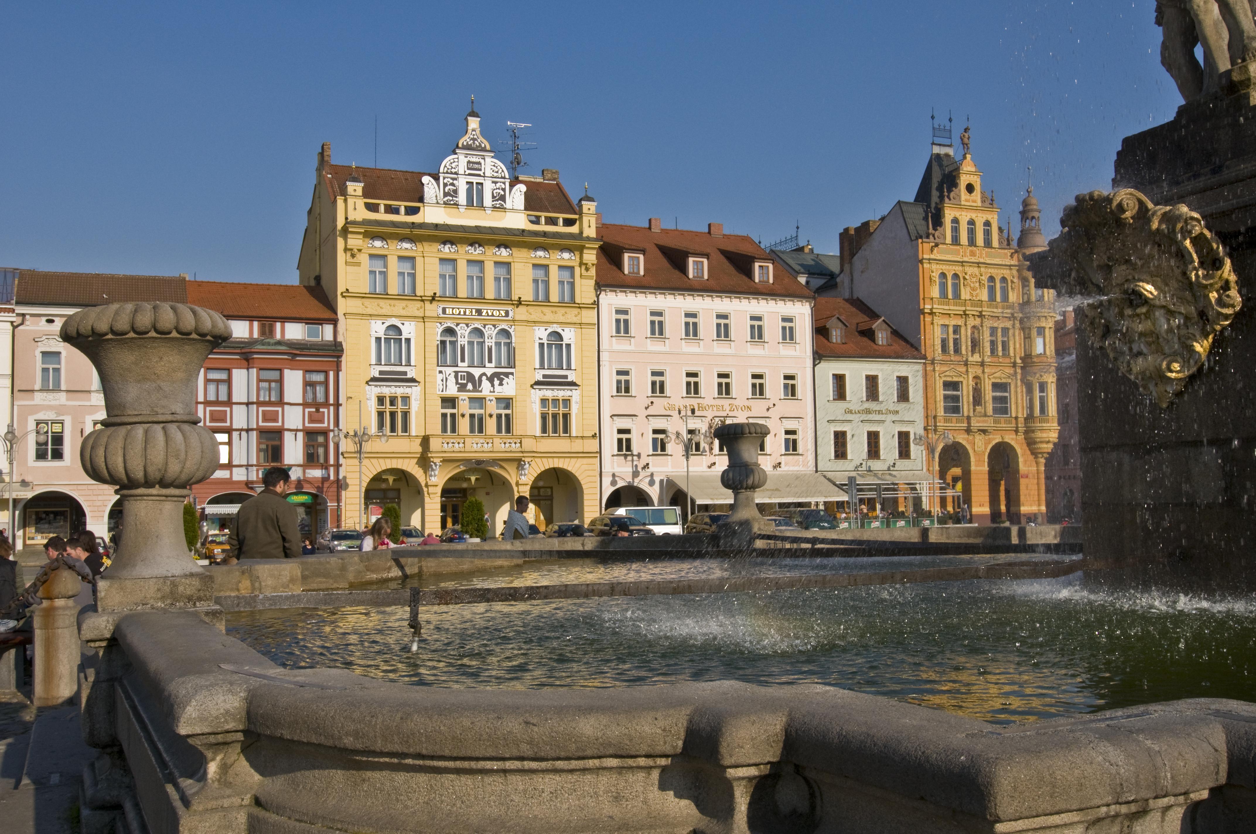 Grandhotel Zvon Ceske Budejovice Luaran gambar
