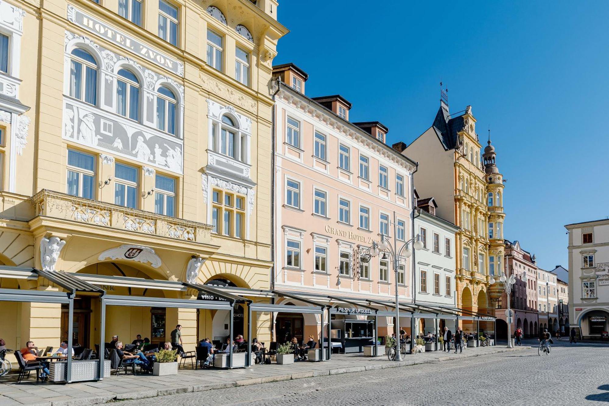 Grandhotel Zvon Ceske Budejovice Luaran gambar