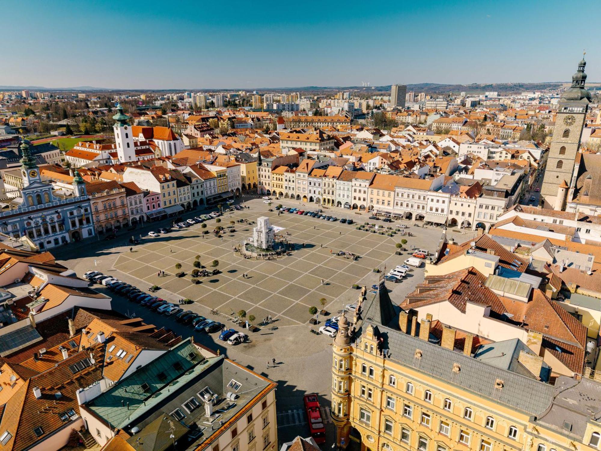 Grandhotel Zvon Ceske Budejovice Luaran gambar